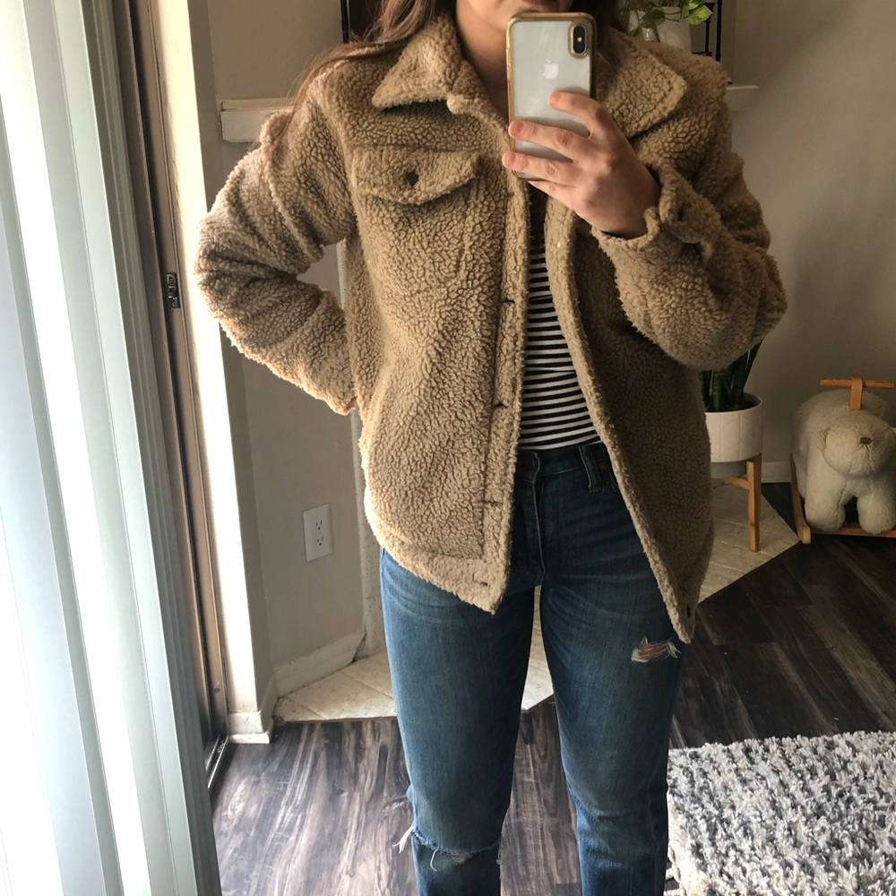 Teddy bear jacket